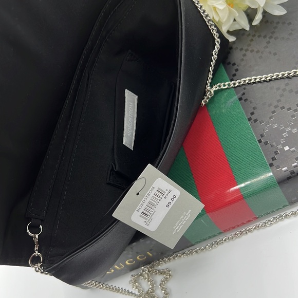 Studded Satin Clutch - Picture 7 of 8